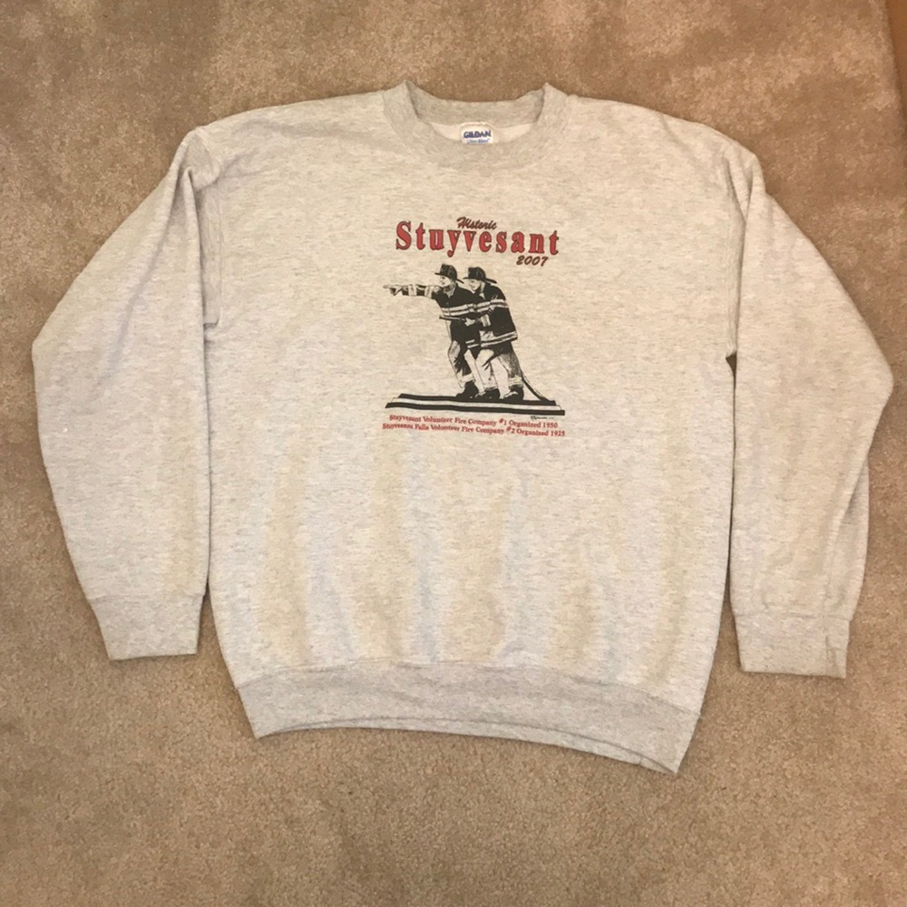 Graphic Grey Crewneck